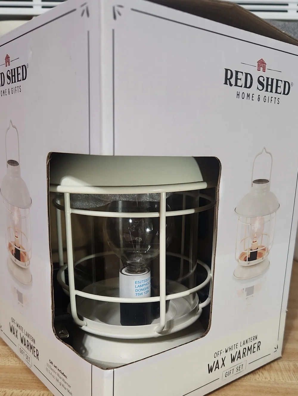 Red Shed Lantern Wax Warmer